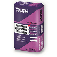 Декоративная структурная штукатурка Полипласт ПЦШ-054 "рельеф"