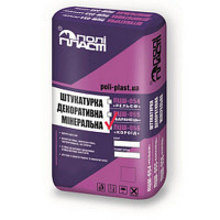 Декоративная структурная штукатурка Полипласт ПЦШ-056 "Короед"