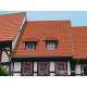 Керамическая черепица Braas Granat 13V (Теракот)